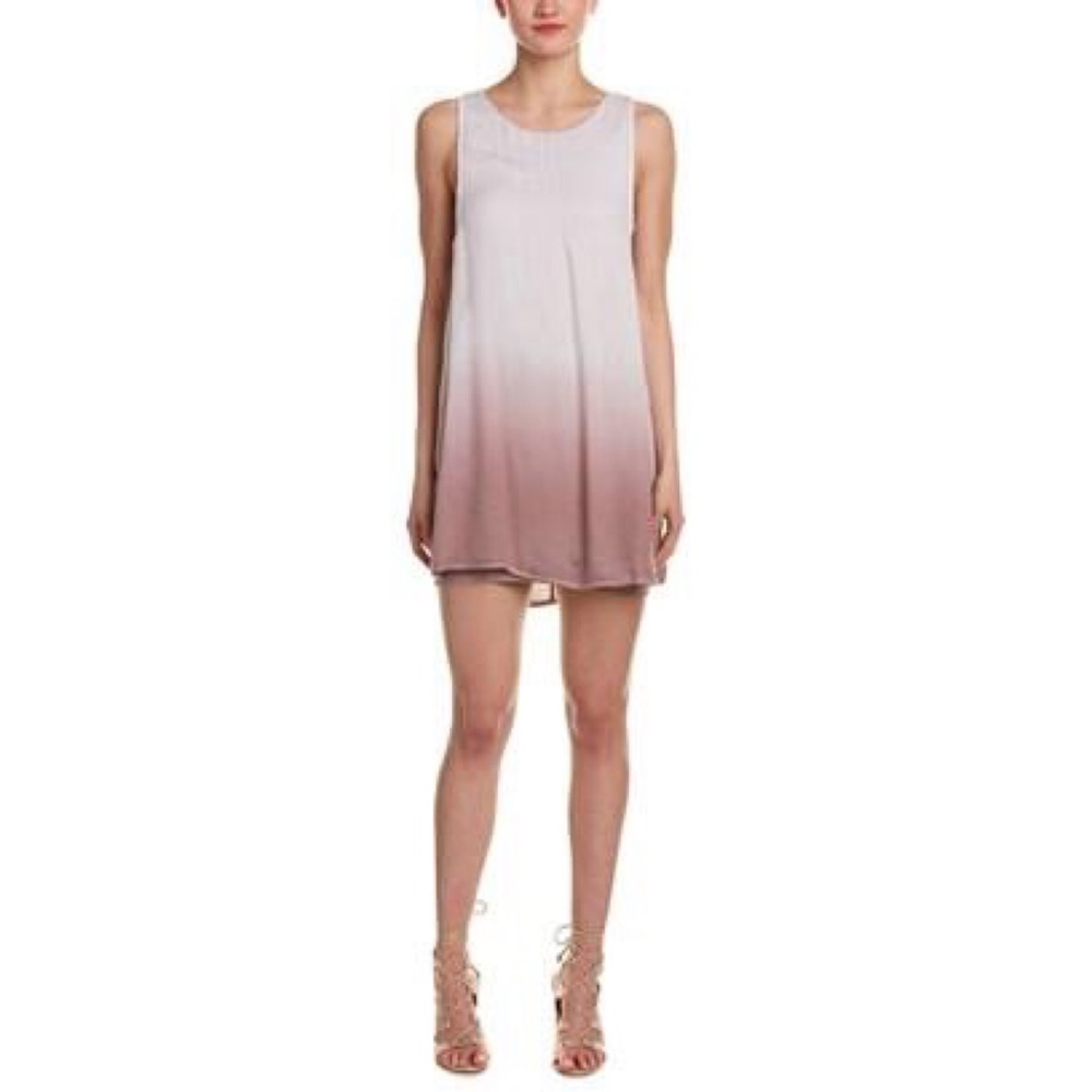Mustard Seed Back Slit Shift Dress In Nocolor